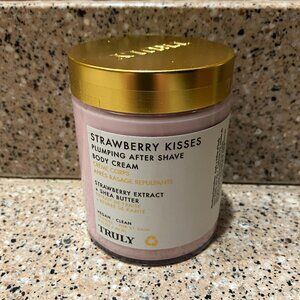 TRULY Strawberry Kisses Plumping After Shave Body Cream! NEW!